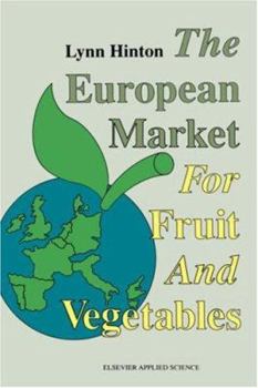 Hardcover European Market for Fruit and Vegetables Book