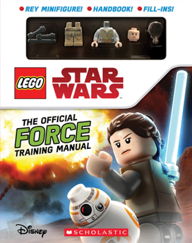 Hardcover The Official Force Training Manual [With Minifigure] Book