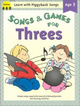 Paperback Songs & Games for Threes Book