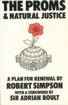 Paperback The Proms and Natural Justice Book