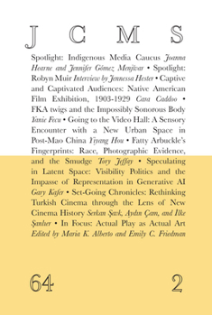 Paperback Journal of Cinema and Media Studies, Vol. 64, No. 2 Book