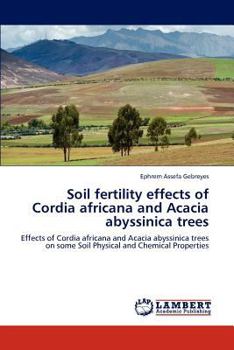 Soil fertility effects of Cordia africana and Acacia abyssinica trees: Effects of Cordia africana and Acacia abyssinica trees on some Soil Physical and Chemical Properties