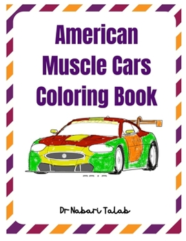 Paperback American Muscle Cars Coloring Book