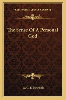 Paperback The Sense of a Personal God Book