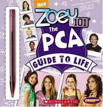 Hardcover Zoey 101 PCA Guide to Life [With StickersWith Pen] Book