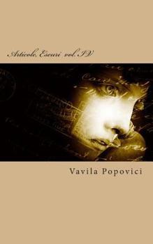 Paperback Articole, Eseuri Vol. IV (2014) [Romanian] Book