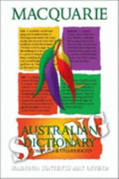 Paperback Macquarie Australian Slang Dictionary: Complete & Unabridged Book