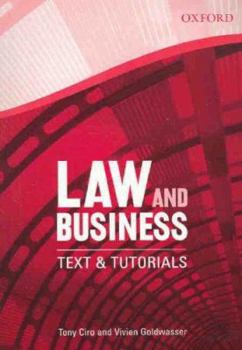 Paperback Law and Business: Text and Tutorials Book