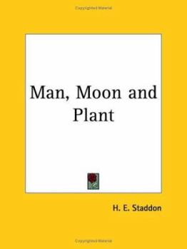 Paperback Man, Moon and Plant Book