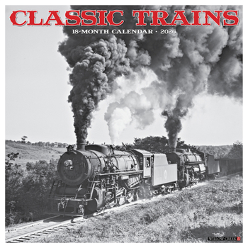 Calendar Classic Trains 2026 Wall Calendar Book