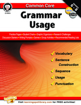 Paperback Common Core: Grammar Usage Book