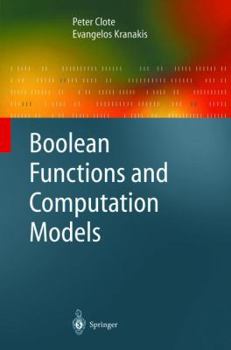 Hardcover Boolean Functions and Computation Models Book