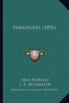 Paperback Paradoxes (1896) Book