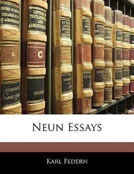 Paperback Neun Essays [German] Book