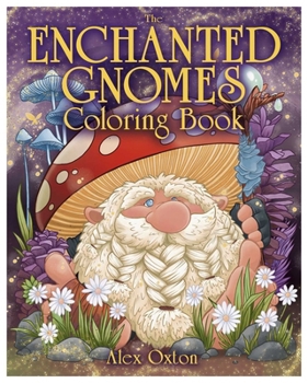 Paperback Enchanted Gnomes Coloring Book