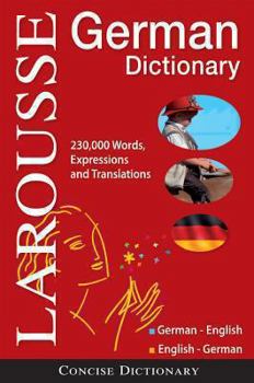 Paperback Larousse Concise German Dictionary: German English/English-German Book