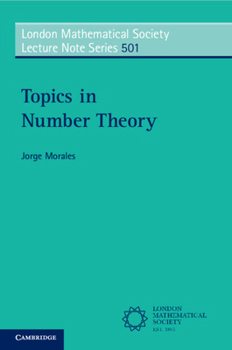 Paperback Topics in Number Theory (London Mathematical Society Lecture Note Series) Book