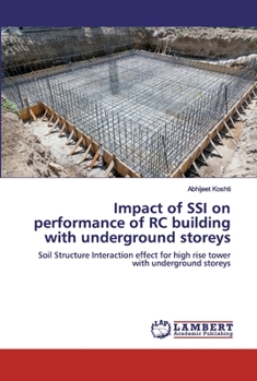 Paperback Impact of SSI on performance of RC building with underground storeys Book