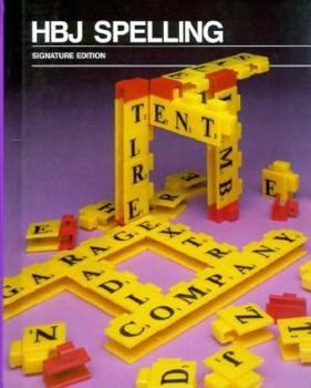 Hardcover HBJ Spelling Signature Ed. Purple Level 5 Book