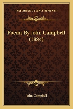 Paperback Poems By John Campbell (1884) Book