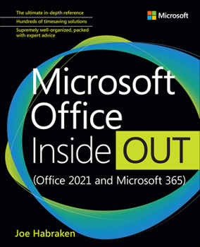 Paperback Microsoft Office Inside Out (Office 2021 and Microsoft 365) Book