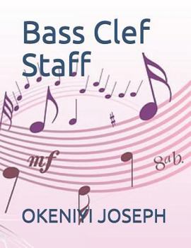 Paperback Bass Clef Staff Book