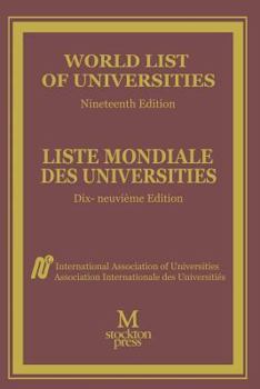 World List of Universities / Liste Mondiale Des Universites