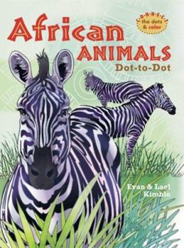 Paperback African Animals Dot-To-Dot Book