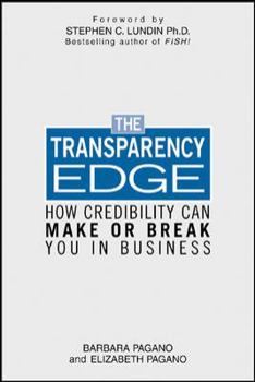 Paperback The Transparency Edge Book