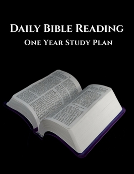 Paperback Daily Bible Reading: One Year Study Plan Book