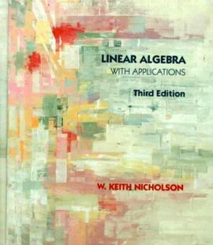 Hardcover Linear Algebra with Applications Book