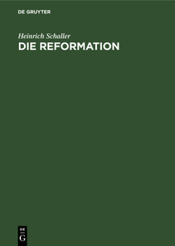 Hardcover Die Reformation [German] Book