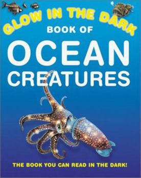 Hardcover Glow in the Dark Ocean Life Book