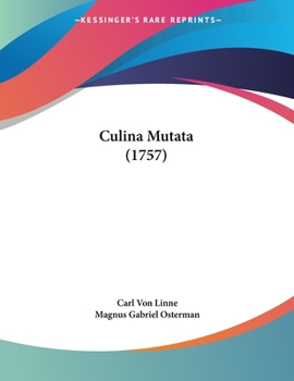 Paperback Culina Mutata (1757) [Spanish] Book