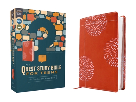 Imitation Leather Niv, Quest Study Bible for Teens, Leathersoft, Coral, Comfort Print: The Question and Answer Bible Book
