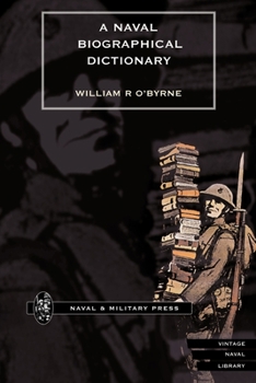 Paperback NAVAL BIOGRAPHICAL DICTIONARY Volume 3 Book