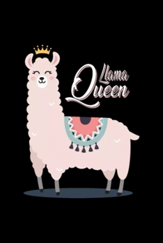 LLama Queen: Blank Lined Notebook Journal for Work, School, Office | 6x9 110 page