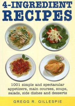 Hardcover 4-Ingredient Recipes Book
