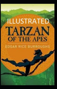 Paperback Tarzan of the Apes Illustrated Book