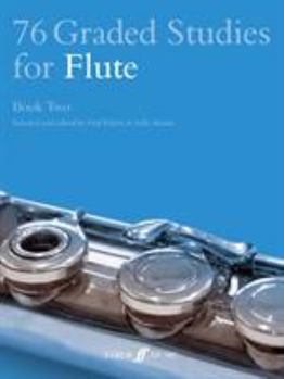 Paperback 76 Graded Studies for Flute, Book Two Book