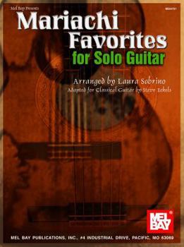 Paperback Mariachi Favorites for Solo Guitar Book