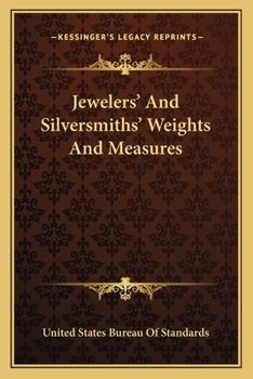 Paperback Jewelers' and Silversmiths' Weights and Measures Book