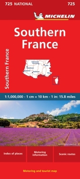 Loose Leaf Michelin Southern France Map 725 Book