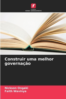 Paperback Construir uma melhor governação [Portuguese] Book