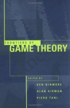 Hardcover Frontiers of Game Theory Book