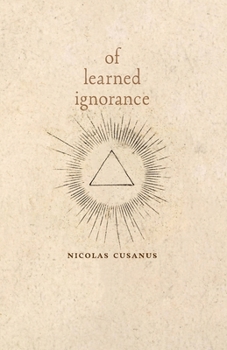 Paperback Of Learned Ignorance Book
