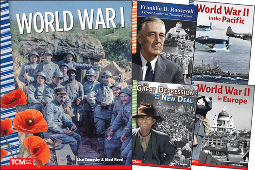 Hardcover World Wars Grades 5+: 5-Book Set Book