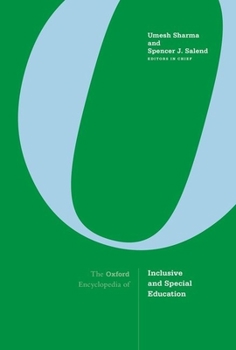 Hardcover The Oxford Encyclopedia of Inclusive and Special Education Book