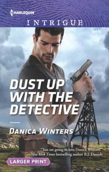 Mass Market Paperback Dust Up with the Detective [Large Print] Book