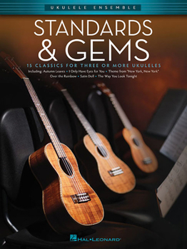 Paperback Standards & Gems: 1 Classics for Three or More Ukuleles Book